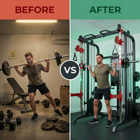IronCrest Apex S900 Functional Smith Trainer — Before & After