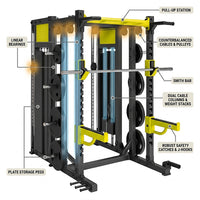 VulcanPrime SMX 900 Counterbalanced Smith Machine — How It Works