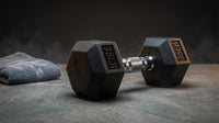 TitanForge Elite Hex 35LB Dumbbell — Lifestyle