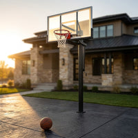 Northline Athletics ApexCourt Pro 72 In-Ground Basketball System — Studio Shot