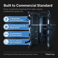 TitanForge G12 Elite Smith & Functional Trainer — Results & Stats